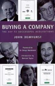 Cover of: Buying a Company