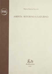 Cover of: Aminta: ritorno a Saturno