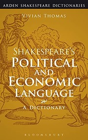 Cover of: Shakespeare's Political and Economic Language (Continuum Shakespeare Dictionaries)