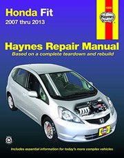 Cover of: Honda Fit Automotive Repair Manual by Haynes Manuals Inc. Editors