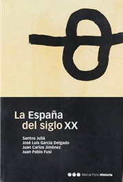 Cover of: La España del siglo XX