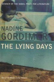 Cover of: The Lying Days by Nadine Gordimer