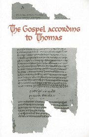 Cover of: The Gospel according to Thomas by Coptic text established and translated by A. Guillaumont ... [et al.].