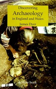 Cover of: Discovering Archaeology in England and Wales