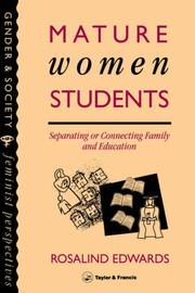 Cover of: Mature women students by Rosalind Edwards