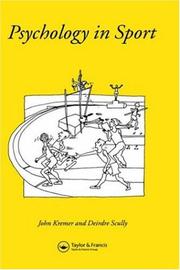 Psychology in sport by John M. D. Kremer