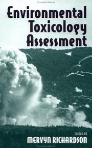 Cover of: Environmental toxicology assessment | 