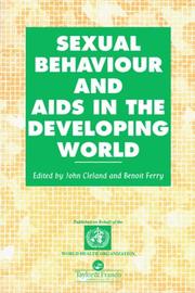 Cover of: Sexual Behaviour and AIDS in the Developing World: Findings from a Multisite Study (Social Aspects of Aids)