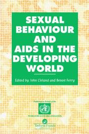 Cover of: Sexual behaviour and AIDS in the developing world