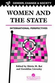 Cover of: Women And The State: International Perspectives (Gender, Change & Society, 2)