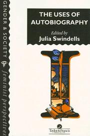 Uses of Autobiography by Julia Swindells