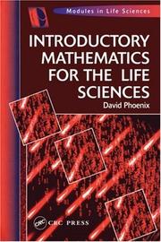 Cover of: Introductory mathematics for the life sciences