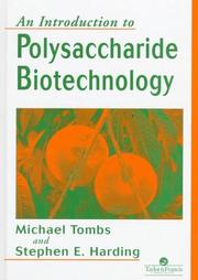 Cover of: An introduction to polysaccharide biotechnology by M. P. Tombs