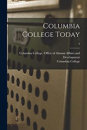 Cover of: Columbia College Today; 3