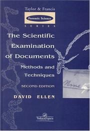 The scientific examination of documents by David Ellen