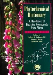 Cover of: Phytochemical Dictionary | 
