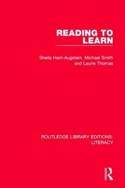 Cover of: Reading to Learn by Sheila Harri-Augstein, Michael Smith, Laurie Thomas