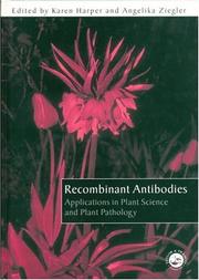 Cover of: Recombinant antibodies | Harper, Karen