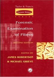 Cover of: Forensic examination of fibres.