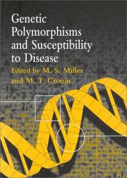 Cover of: Genetic Polymorphisms and Susceptibility to Disease (Taylor & Francis Series in Pharmaceutical Sciences)