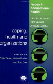 Cover of: Coping, health, and organizations