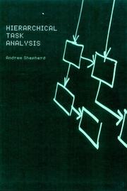 Cover of: Hierarchial Task Analysis by Andrew Shepherd