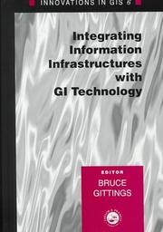 Cover of: Innovations in GIS 6 | Bruce Gittings
