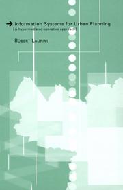 Cover of: Multimedia Information Systems for Urban Planning by Robert Laurini