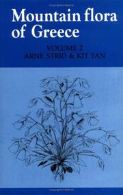 Cover of: Mountain Flora of Greece by Arne Strid, K. Tan