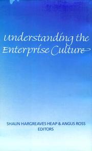 Cover of: Understanding the Enterprise Culture: Themes in the Work of Mary Douglas