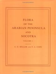 Cover of: Flora of the Arabian Peninsula and Socotra by Anthony G. Miller