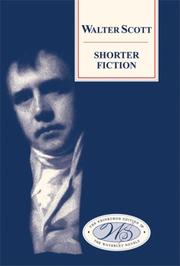 Cover of: Shorter Fiction (Edinburgh Edition of the Waverley Novels) by Sir Walter Scott