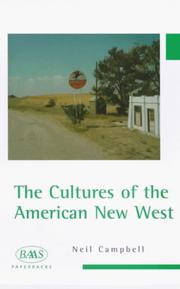 Cover of: The cultures of the American new west
