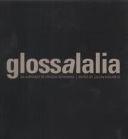 Cover of: Glossalalia by Julian Wolfreys