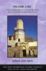 Cover of: Introduction to Islamic Law (New Edinburgh Islamic Surveys) by Mawil Izzi Dien