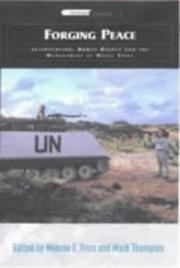 Cover of: Forging Peace (International Communications) by Monroe Edwin Price