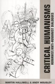 Cover of: Critical Humanisms by 