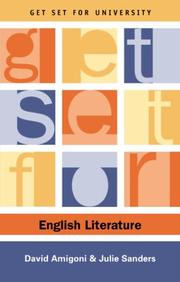 Cover of: Get set for English literature