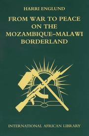 Cover of: From war to peace on the Mozambique-Malawi borderland