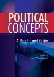 Cover of: Political Concepts: A Reader and Guide