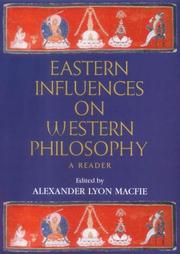 Cover of: Eastern Influences on Western Philosophy | Alexander Lyon Macfie