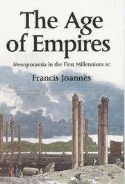 Cover of: The Age of Empires: Mesopotamia in the First Millennium BC