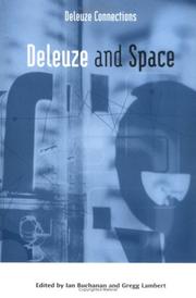 Cover of: Deleuze and Space by Ian Buchanan, Gregg Lambert