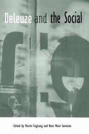 Cover of: Deleuze and the Social (Deleuze Connections)