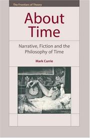 Cover of: About Time: Narrative, Fiction and the Philosophy of Time (Frontiers of Theory)