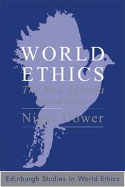 Cover of: World Ethics | Nigel Dower
