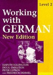 Cover of: Working with German (Working with)