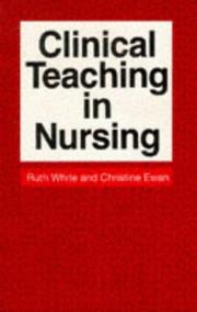 Cover of: Clinical Teaching in Nursing