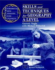 Cover of: Skills and Techniques for Geography A-level (EPICS)