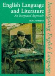 Cover of: Language & Literature (Investigating English Language)